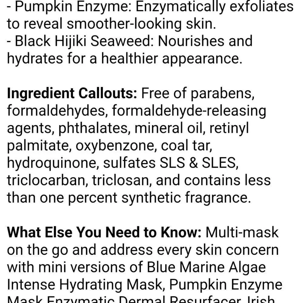 Peter‎ Thomas Roth Masking Minis 5-Piece Mask Kit